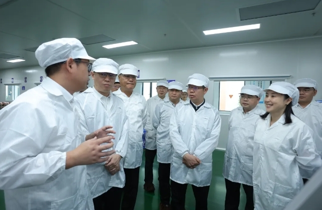 陳錫明調(diào)研中山新高、航天工研院